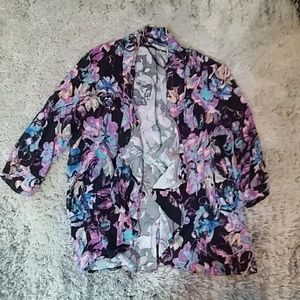 Mink Pink Floral Flowy Cardigan